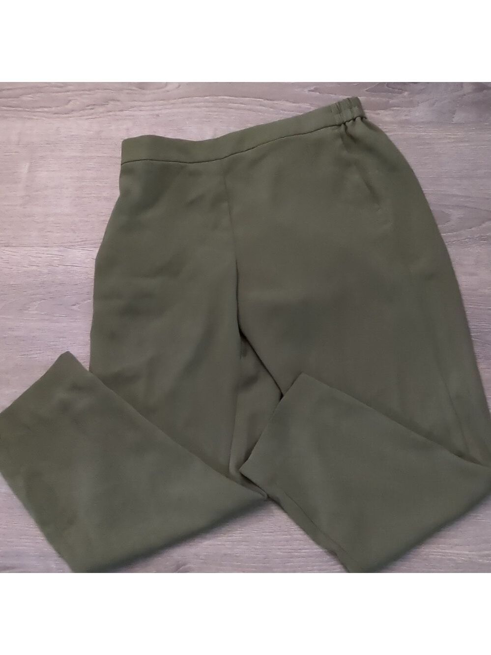 J. Crew green Jamie pull on pants size 12